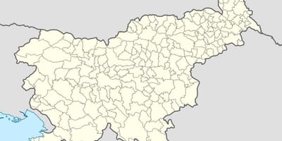 Słowenia lokalizacja mapie 